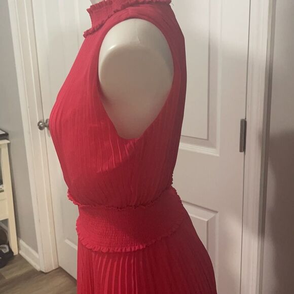 Nanette Lepore Red Asymmetrical Dress - Picture 5 of 12